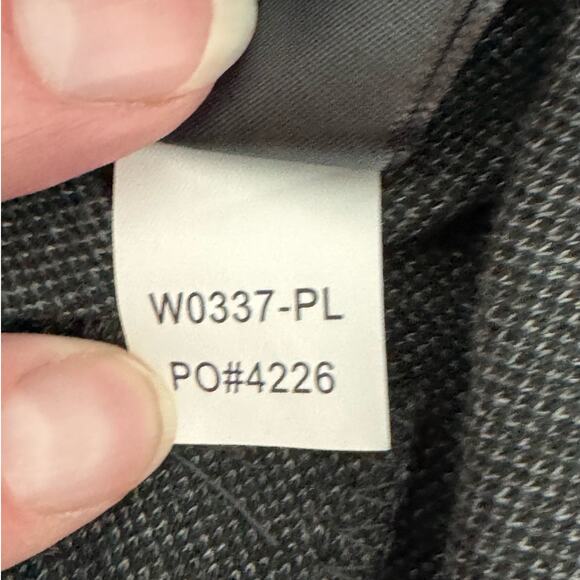 Betabrand Bootcut Classic Dress Pants Size MEDIUM PETITE‎ Womens Gray Plaid - Picture 7 of 9